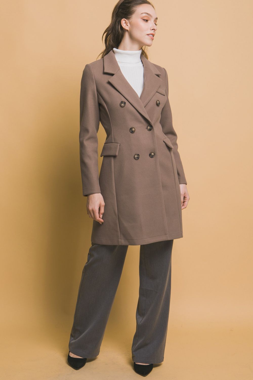 Double Breasted Coat