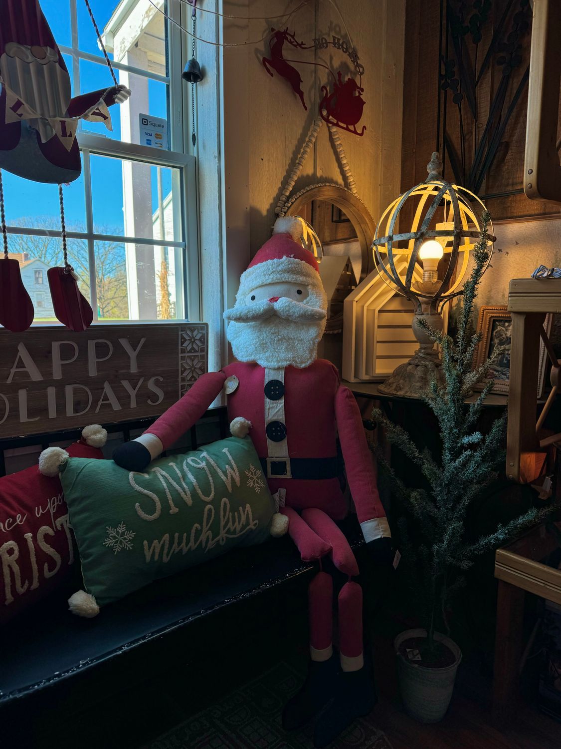  Stuffed Santa Sitter