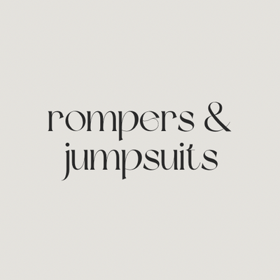 rompers &amp; jumpsuits
