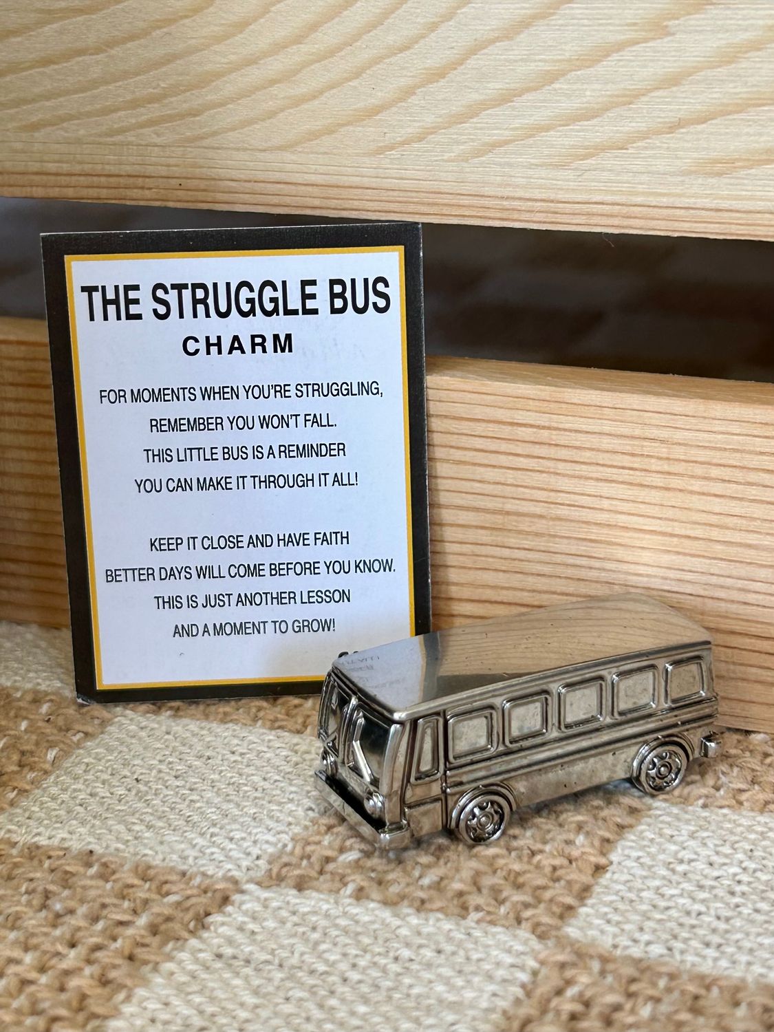Struggle Bus Charm