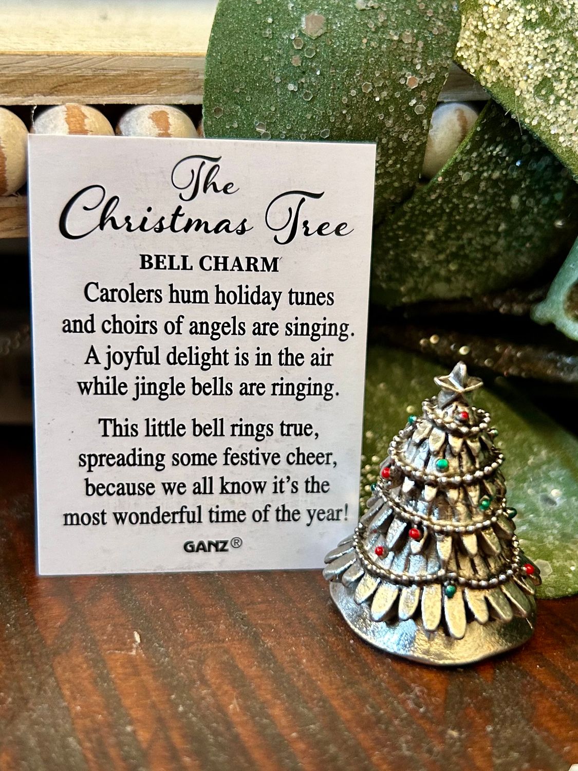 Christmas Tree Bell Charms