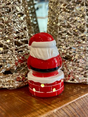 Singing Light Up Santa Sitter