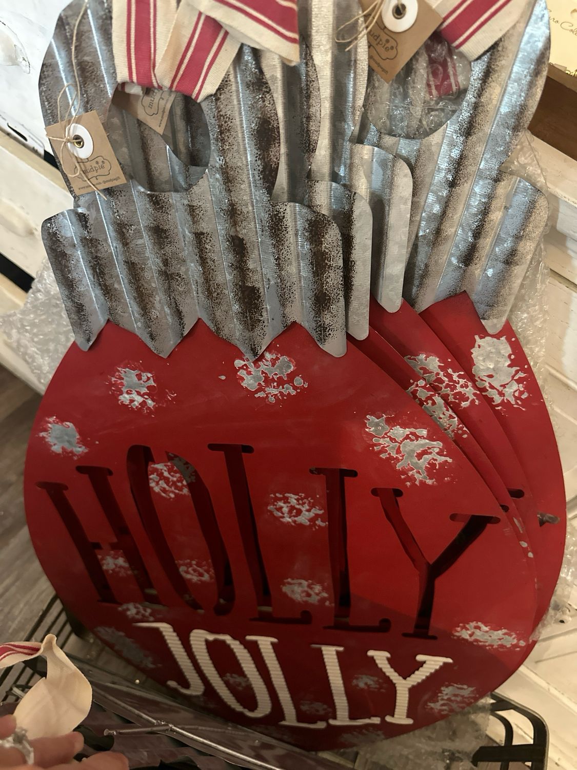 Jolly Ornament Door Hanger