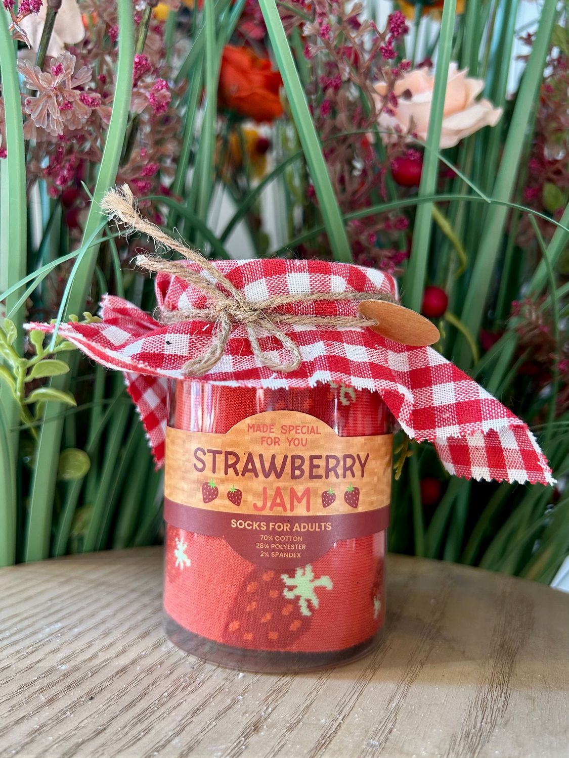 Strawberry Jam Printed Socks