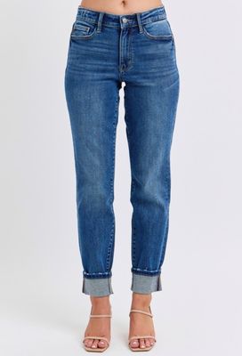 MR Vintage Wash Boyfriend w/ Cuff