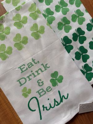 Shamrock Tea Towels