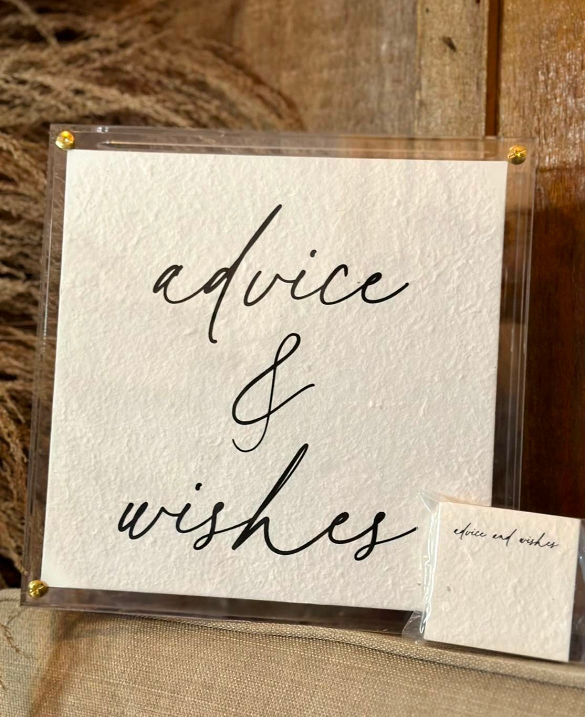 Advice &amp; Wishes Letter Box