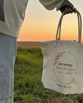 Entwined Tote Bags