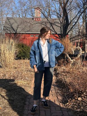 Tied Denim Jacket