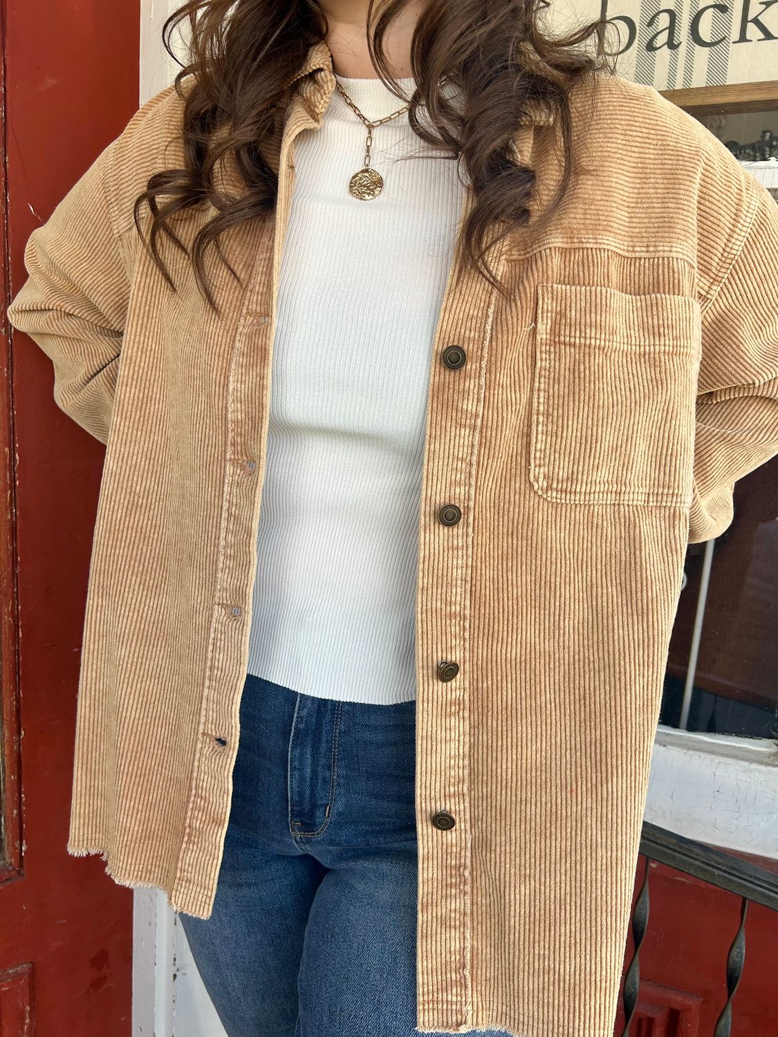 Corduroy Shacket