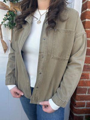 Faded Olive Jacket