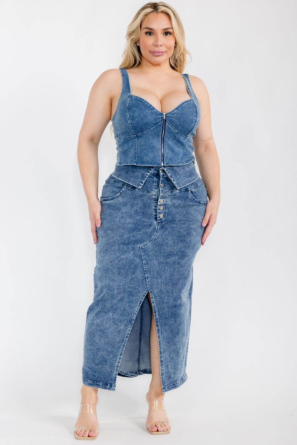 Curvy Denim Set