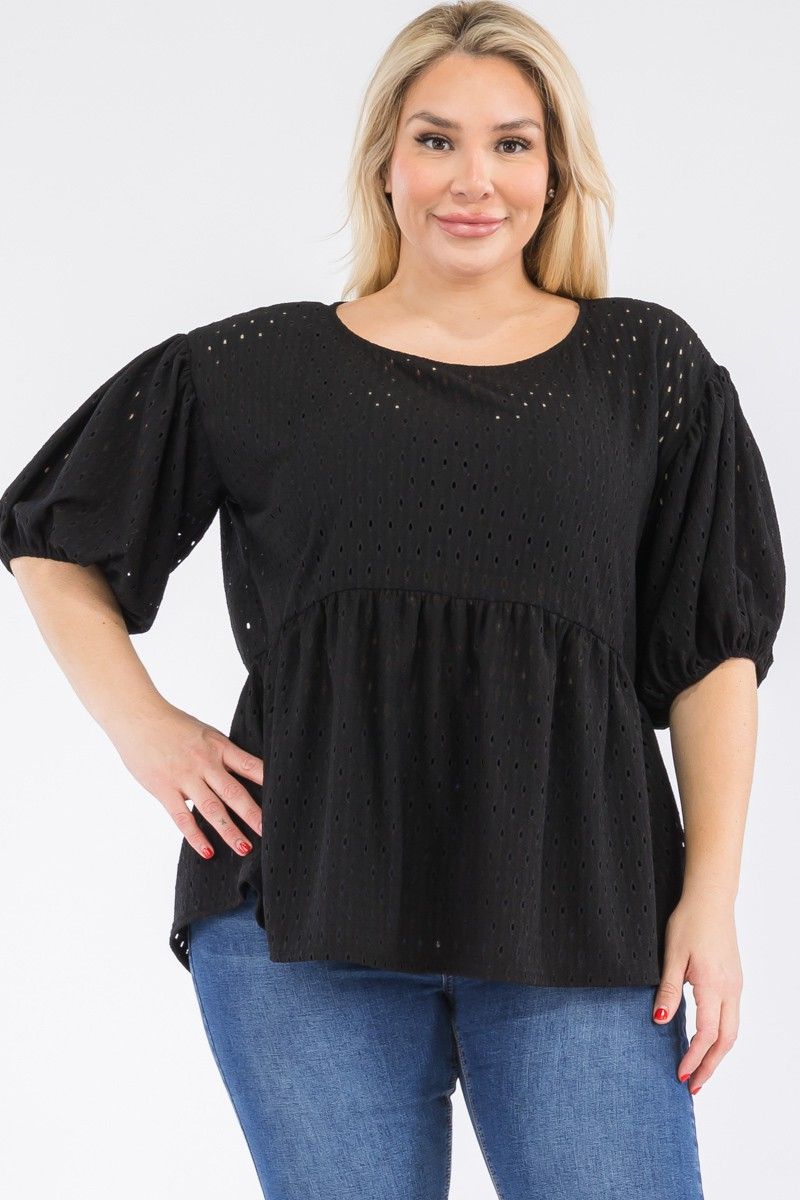 Curvy Babydoll Top 