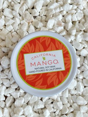 California Mango Soy Wax All Natural Candle 8oz.