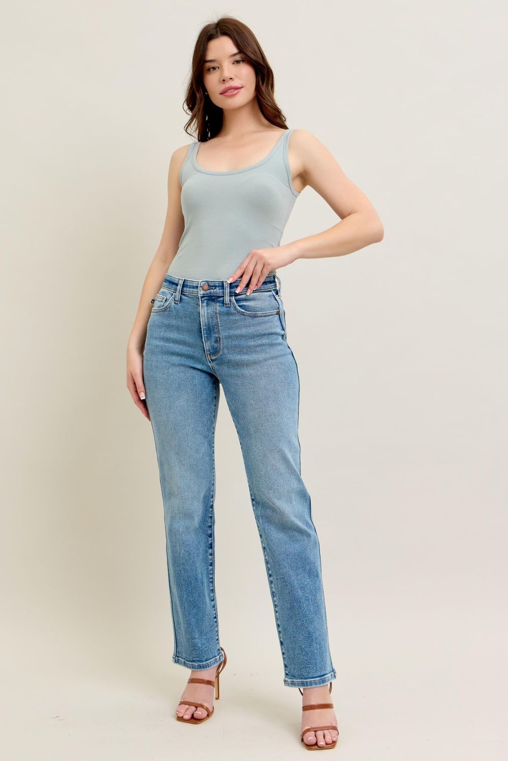 High Waist Vintage Straight 
