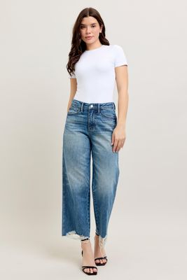 High Waist Magic Destroy Crop Wide 