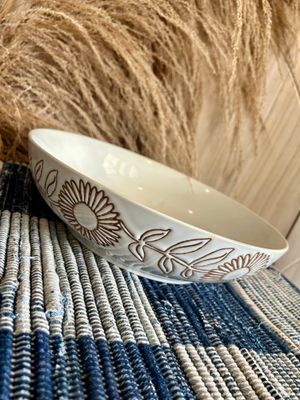 Lavender and Honey Serving Bowl