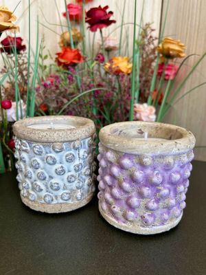 Hobnail Citronella Candles