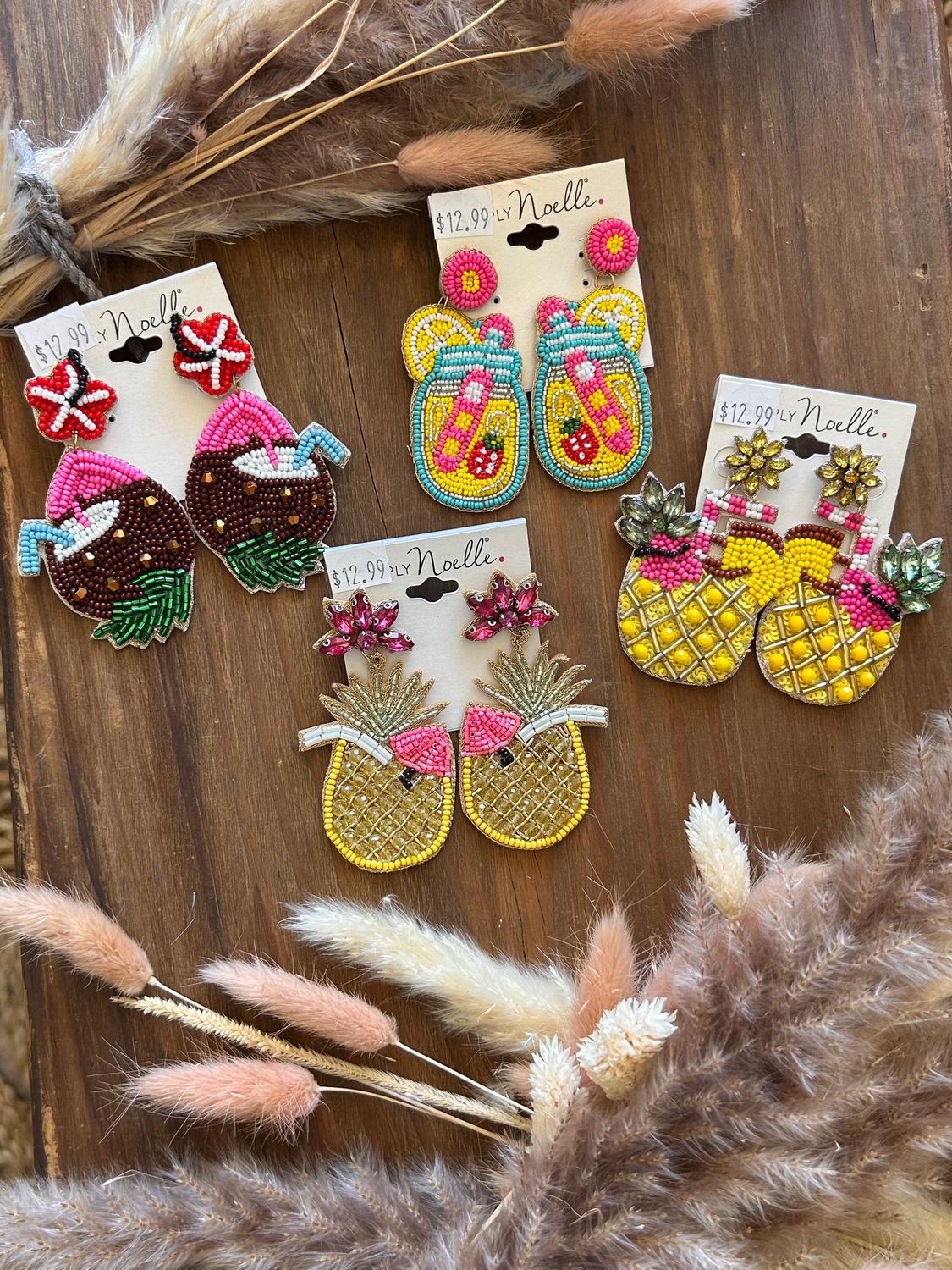 Fruit Drink Earrings