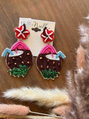 Fruit Drink Earrings