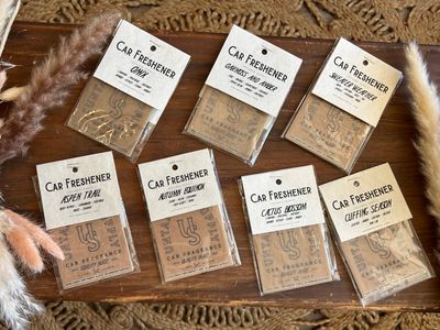 Cardboard Hanging Car Fresheners