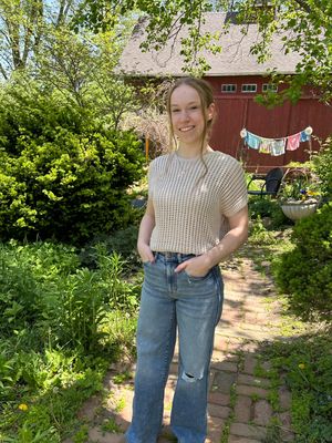 Crochet Knit Sweater