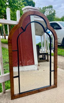 Glass Arch Mirror