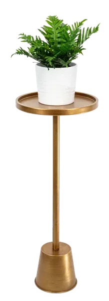 Antique Gold Plant  Stand