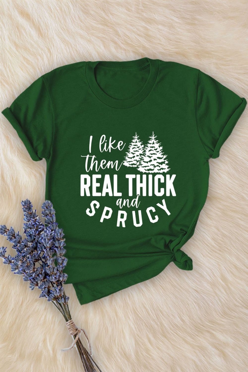 Plus Thick and Sprucy Tee