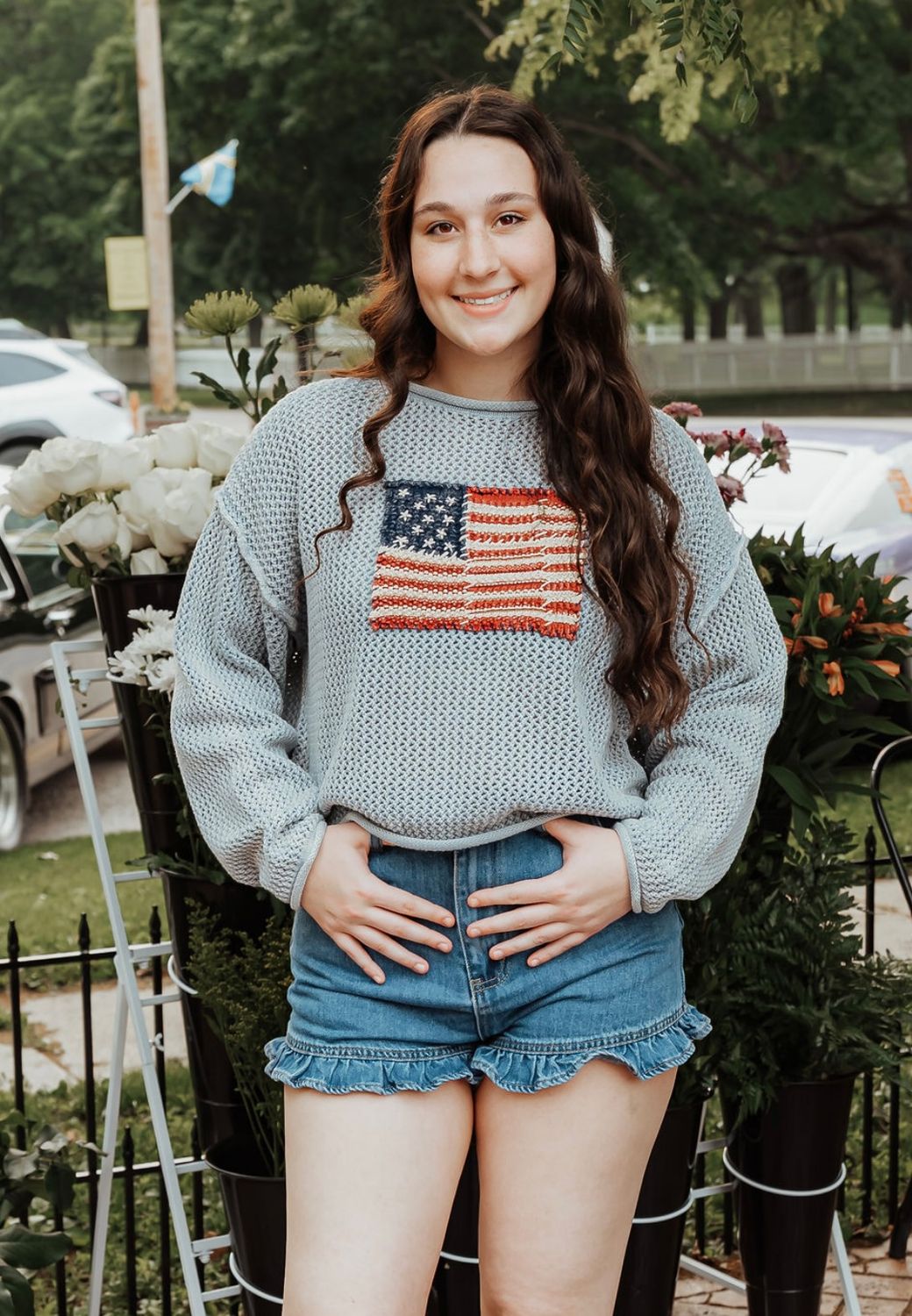 Flag Knitted Sweater 