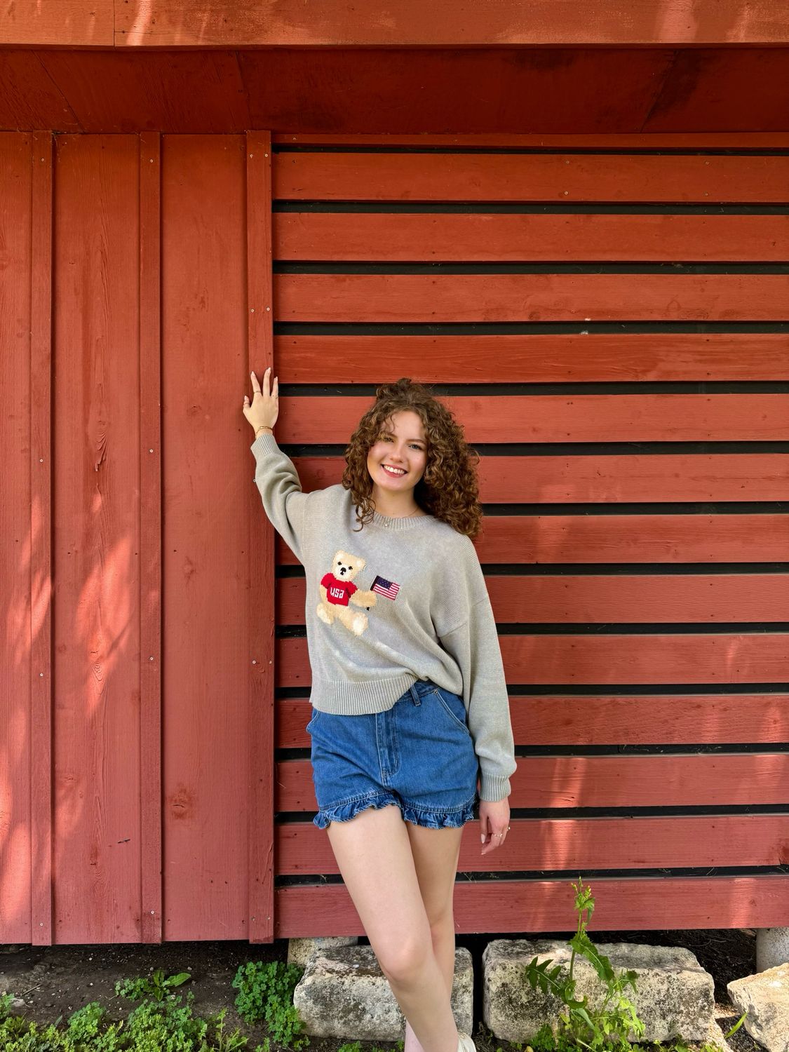 Teddy Bear USA Sweater