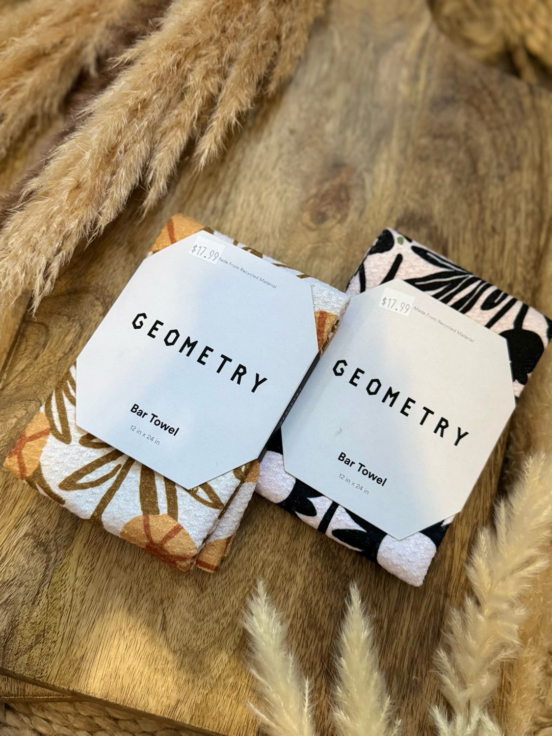 Geometry Bar Towel
