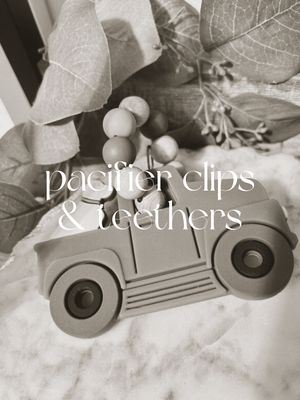 pacifier clips &amp; teethers