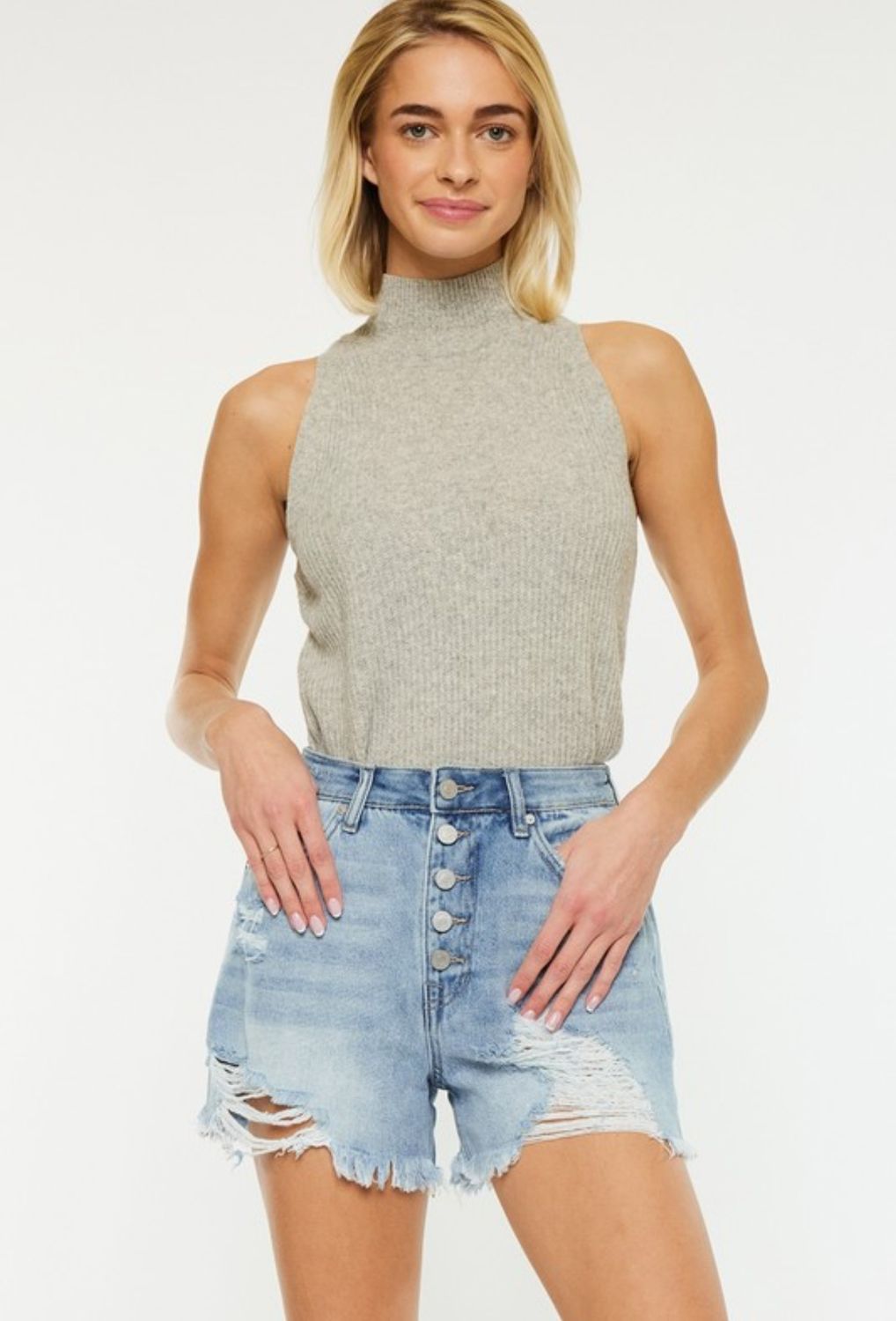 Kan Can Sheila High Rise Mom Short