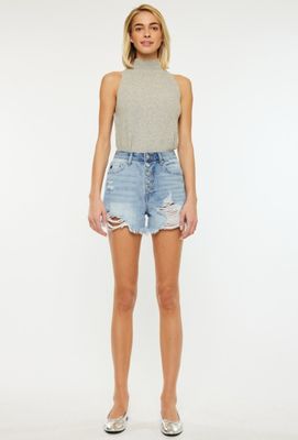 Kan Can Sheila High Rise Mom Short