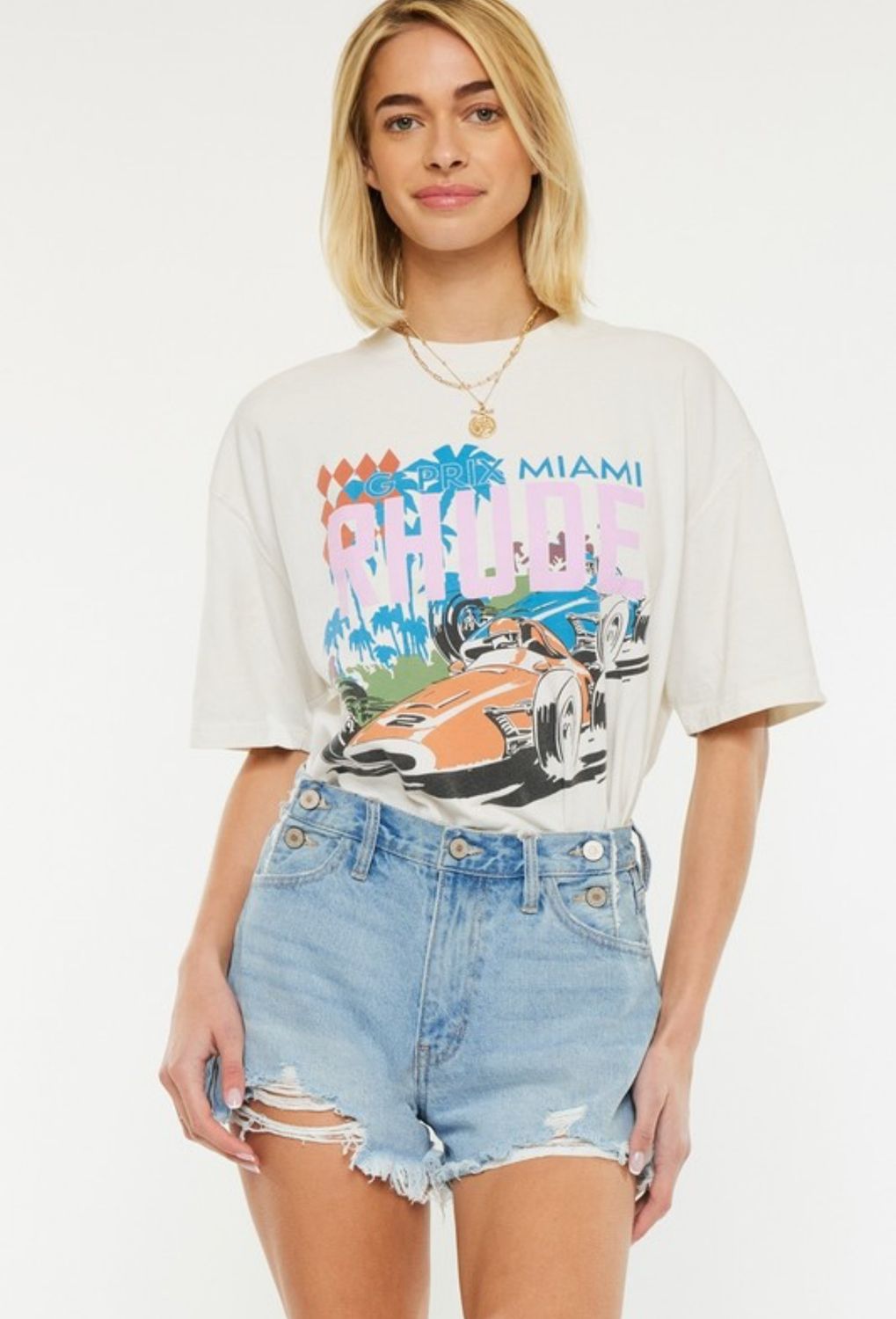 Kan Can Tamra High Rise Shorts