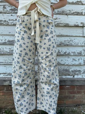 Flowers & Cream Pants