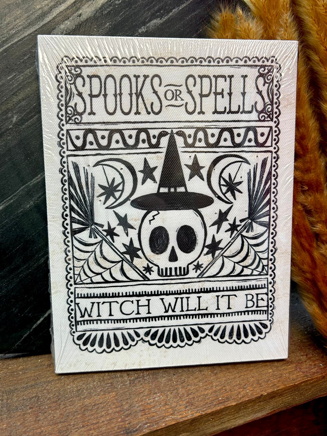 Print Canvas Halloween Wall Decor 