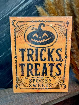 Print Canvas Halloween Wall Decor