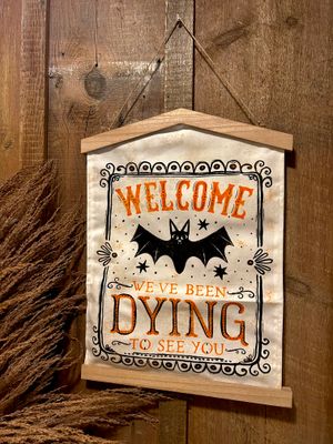 Printed Halloween Banner