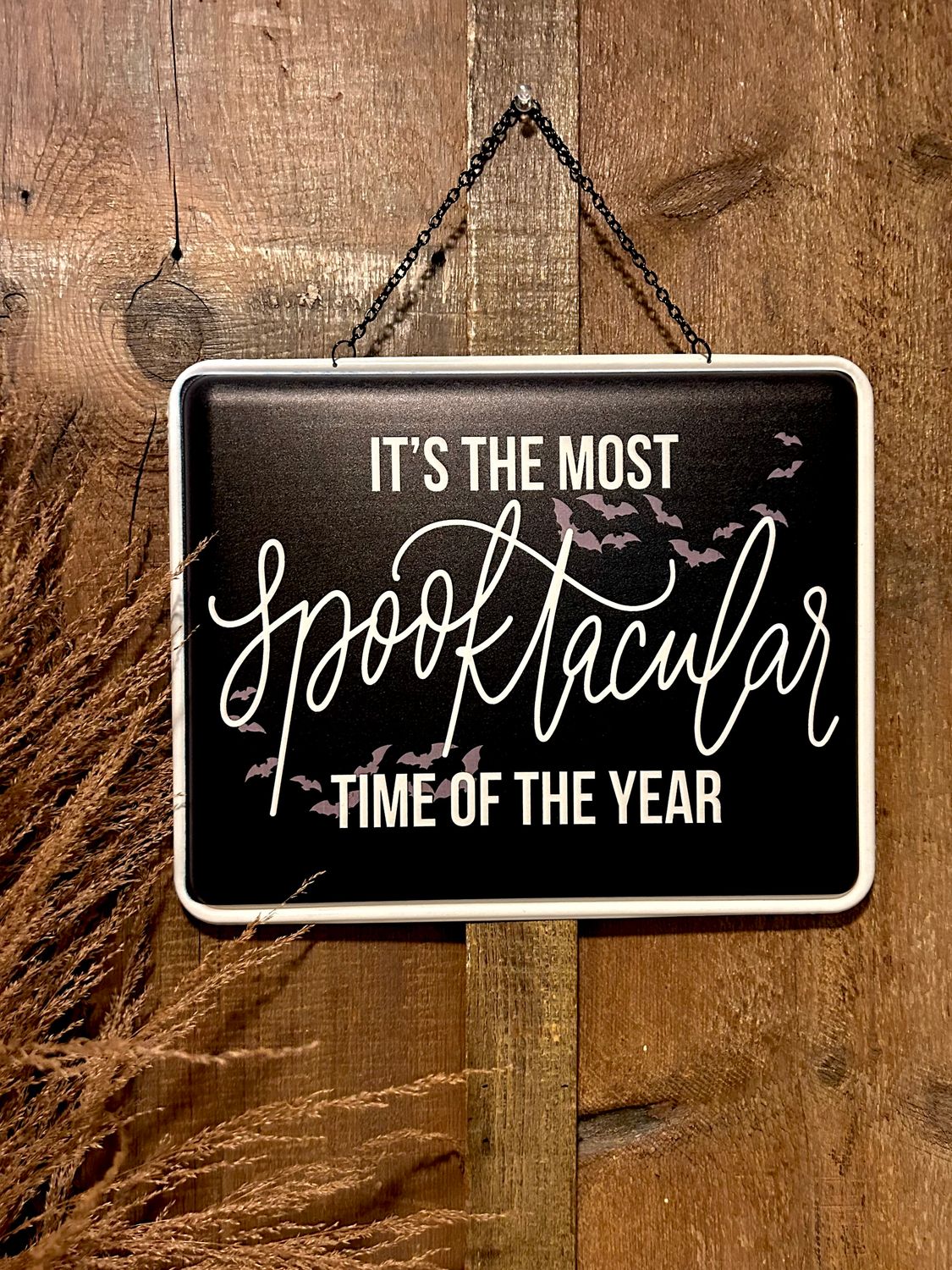 Metal Hanging Ghost Wall Decor