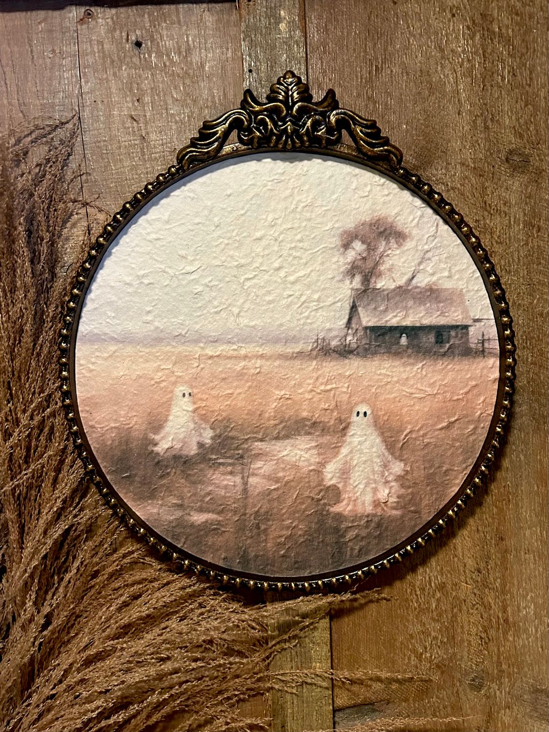 Painted Ghost Landscape Wall Decor
