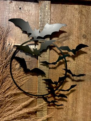 Metal Bats Wall Decor