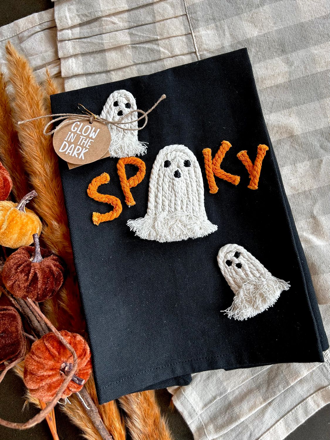 Spooky Halloween Rope Towel
