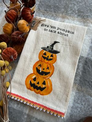 Halloween Printed Towels