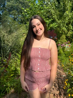 Gingham Button Up Tank Top