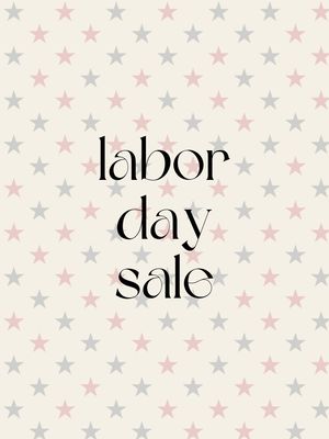 LABOR DAY SALE