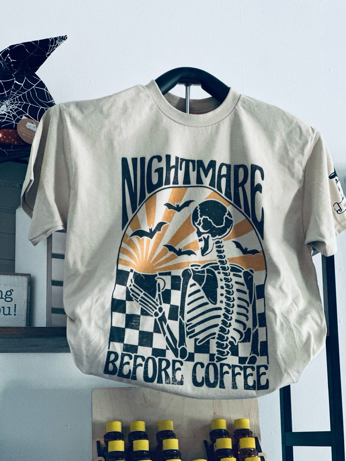 Nightmare Before Coffee Tee