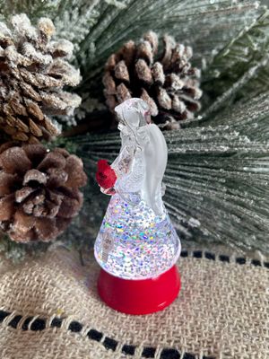 Light Up Angel Cardinal Figures