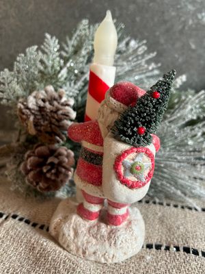 LED Santa with Candy Light